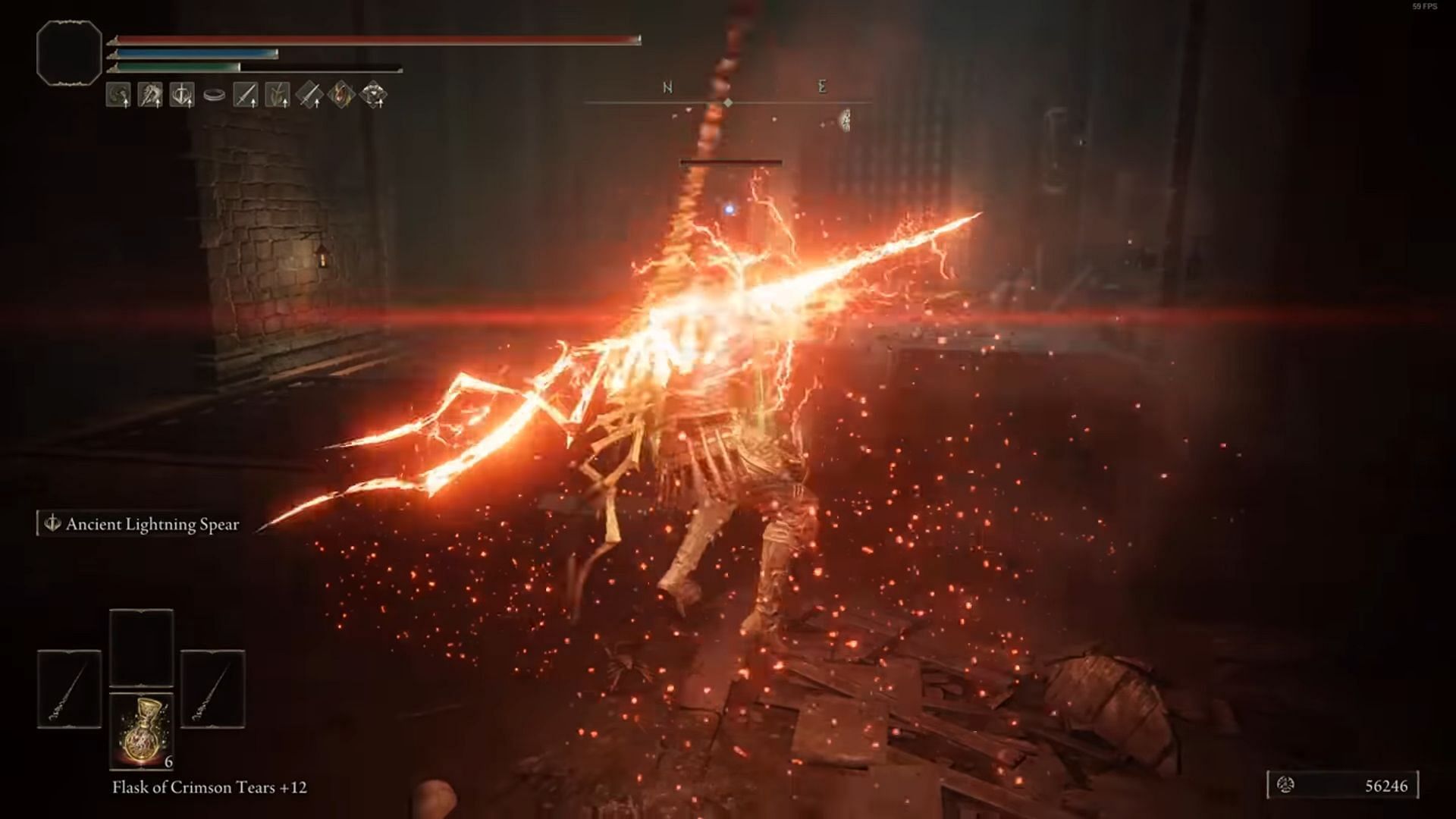 Bolt of Gransax is great for dexterity builds in Elden Ring (Image via FromSoftware || YouTube/Youwy)