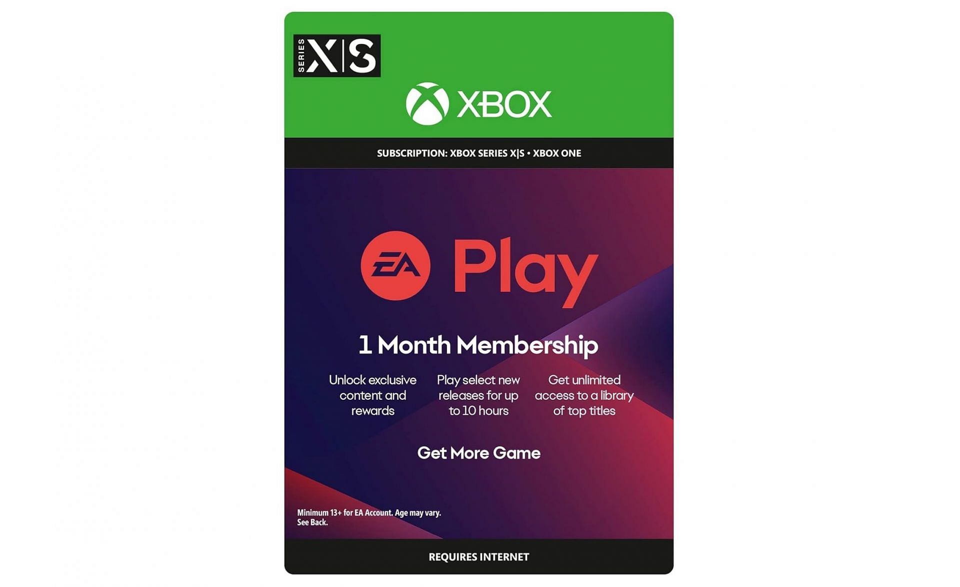 EA Play one-month subscription (Image via Electronic Arts)