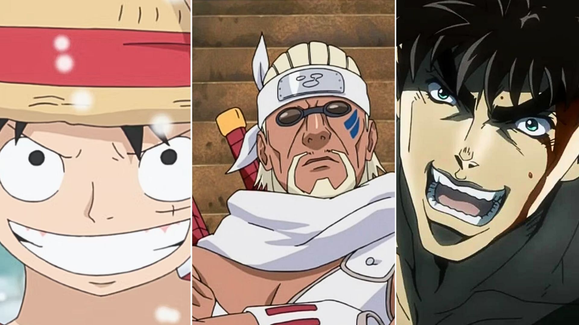 Monkey D. Luffy, Killer Bee, Joseph Joestar