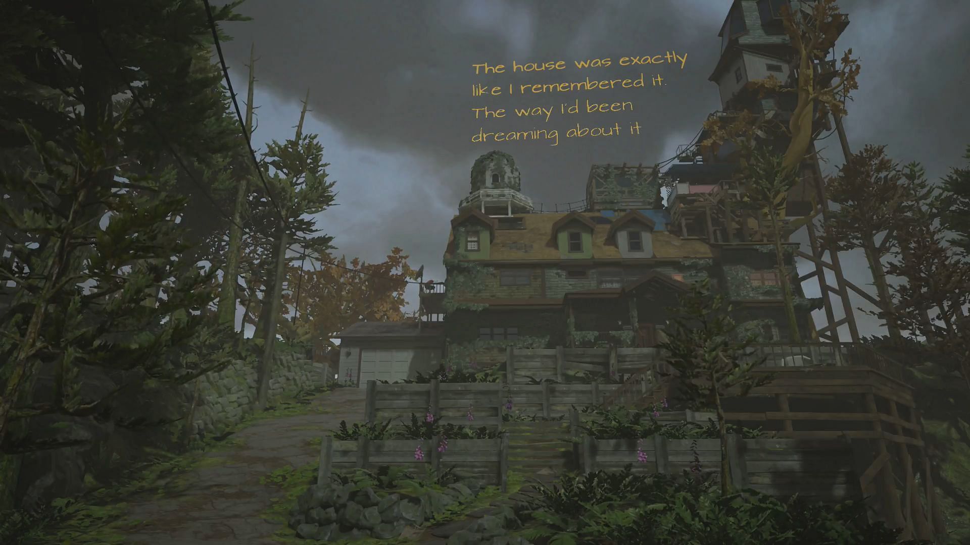 What Remains of Edith Finch is a story-driven walking simulator (Image via Giant Sparrow, @MurrayNJ08/YouTube)