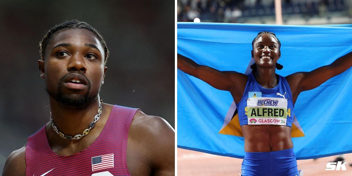 Racers Grand Prix 2024 Results Noah Lyles loses to Oblique Seville, Julien Alfred sets national