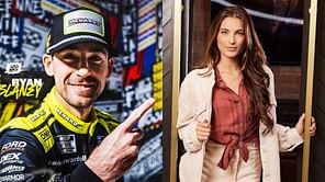 Gianna Tulio congratulates Ryan Blaney after his Iowa Cup win - “So proud of you”