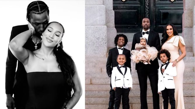 Kentavious Caldwell-Pope & wife McKenzie announce 5th pregnancy, Steph Curry's sister Sydel reacts