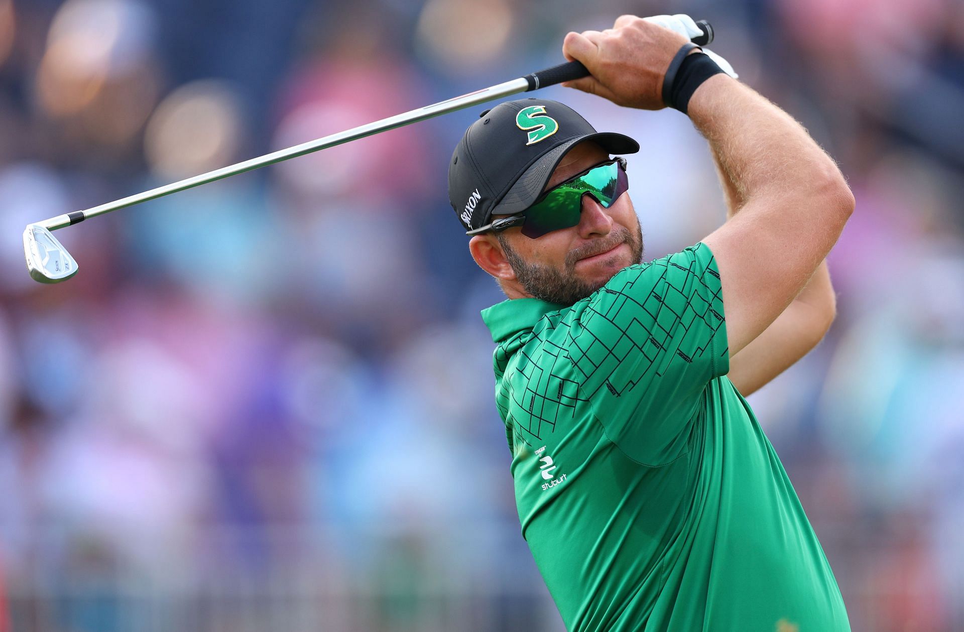 Dean Burmester in action at Pinehurst No. 2