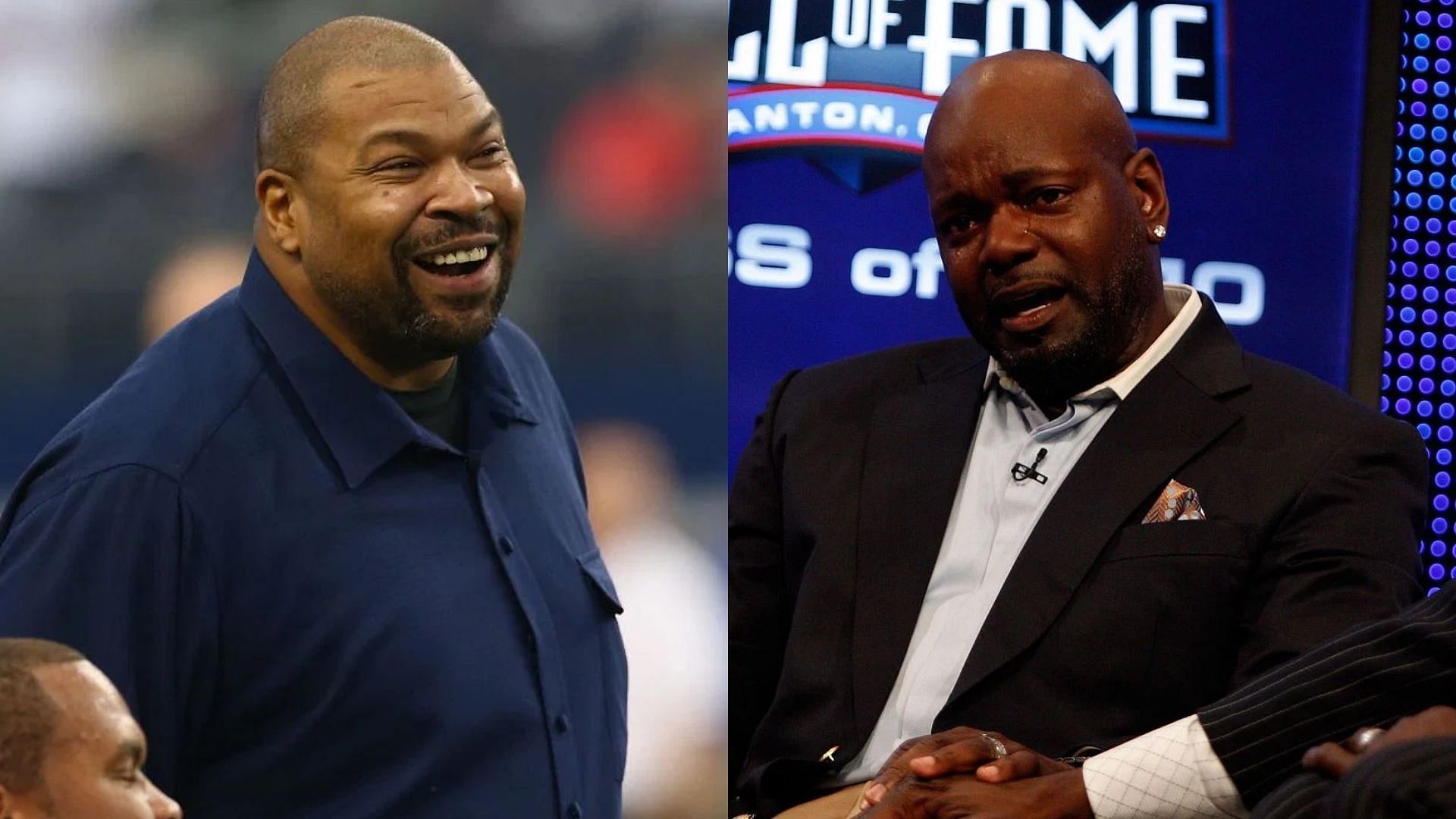 WATCH: Emmitt Smith breaks down in tears, pays tribute to Cowboys ...