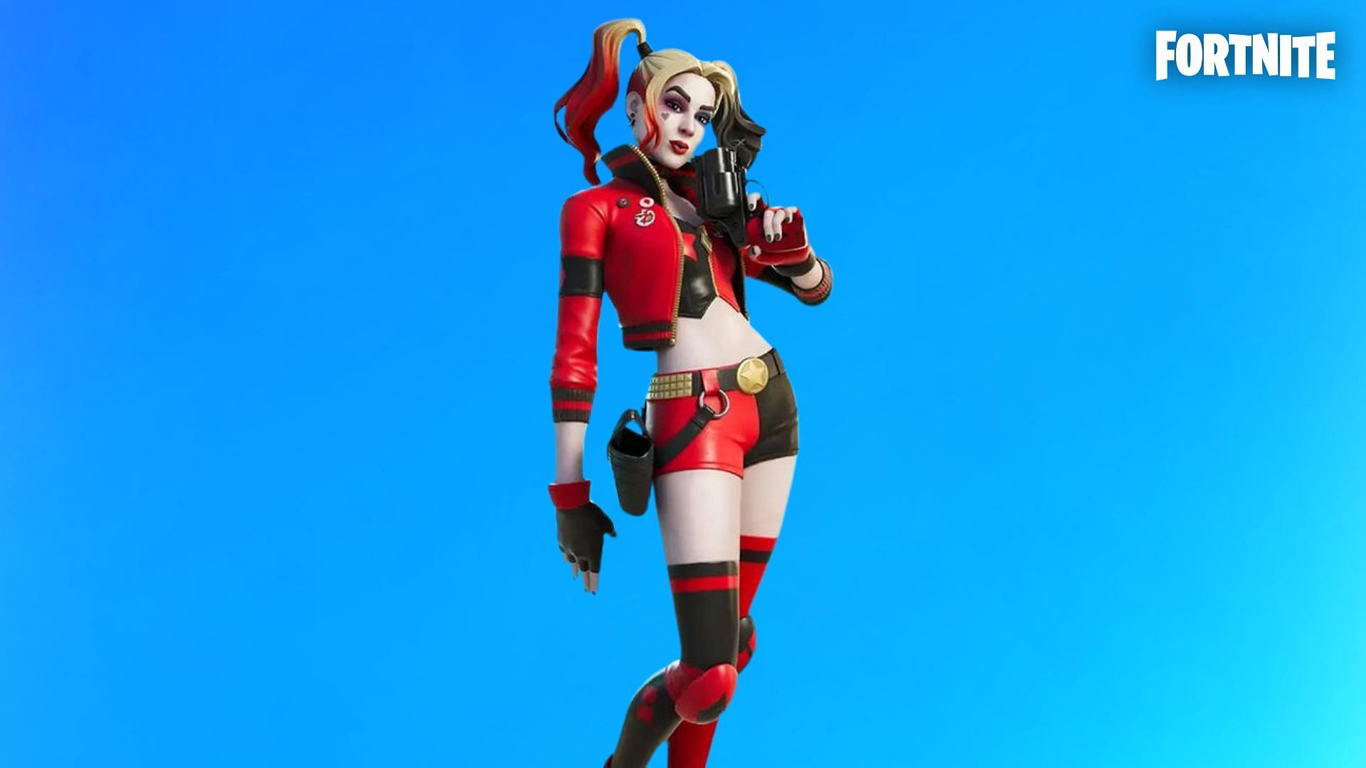 Rebirth Harley Quinn is available for purchase in the in-game shop (Image via Epic Games)