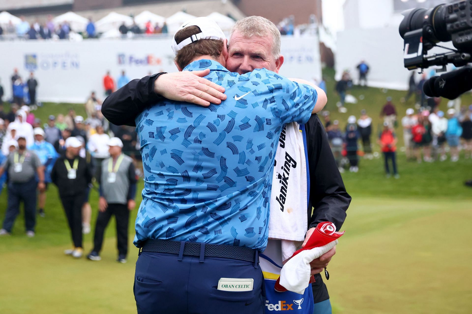 Watch Robert MacIntyre and his dad Dougie in tears after making the