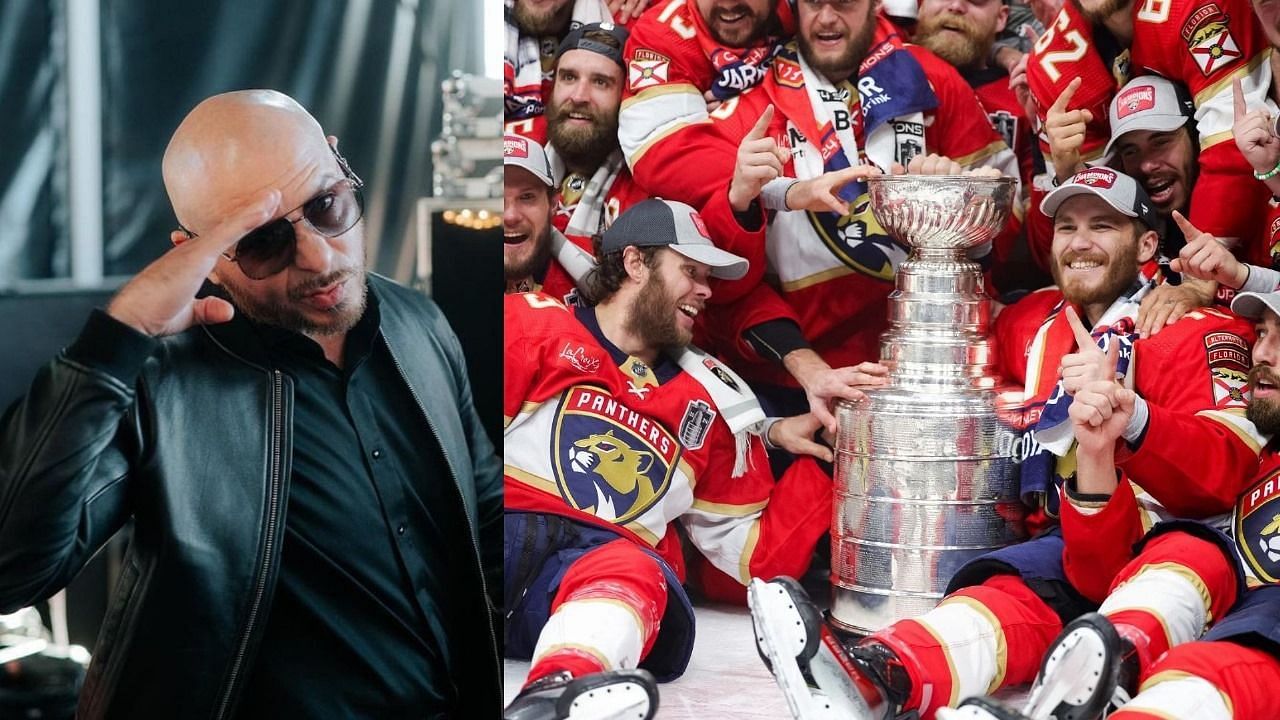 Pitbull lauds Florida Panthers after first-franchise Stanley Cup win (Images vis Imagn and x.com/Pitbull)