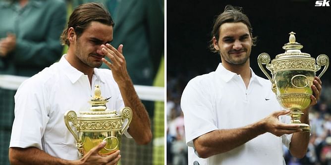 "There was pressure from all sides - also from myself, I wanted to do better" - When young Roger Federer won Wimbledon for the first time