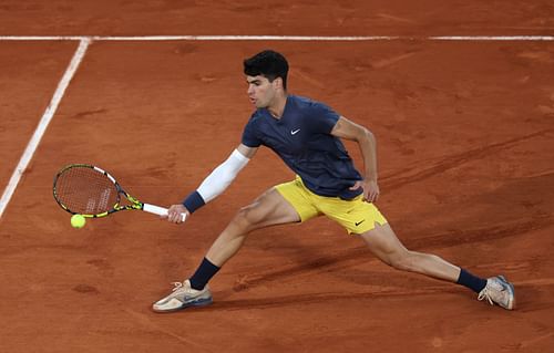 Carlos Alcaraz at the 2024 French Open