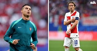 Cristiano Ronaldo drops to sixth place in list of 10 oldest scorers at European Championships as Luka Modric sets new record