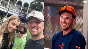 "Someone tell me the snugs last forever" - Alex Bregman's wife Reagan cherishes heartfelt moment with son Knox during fun family day out