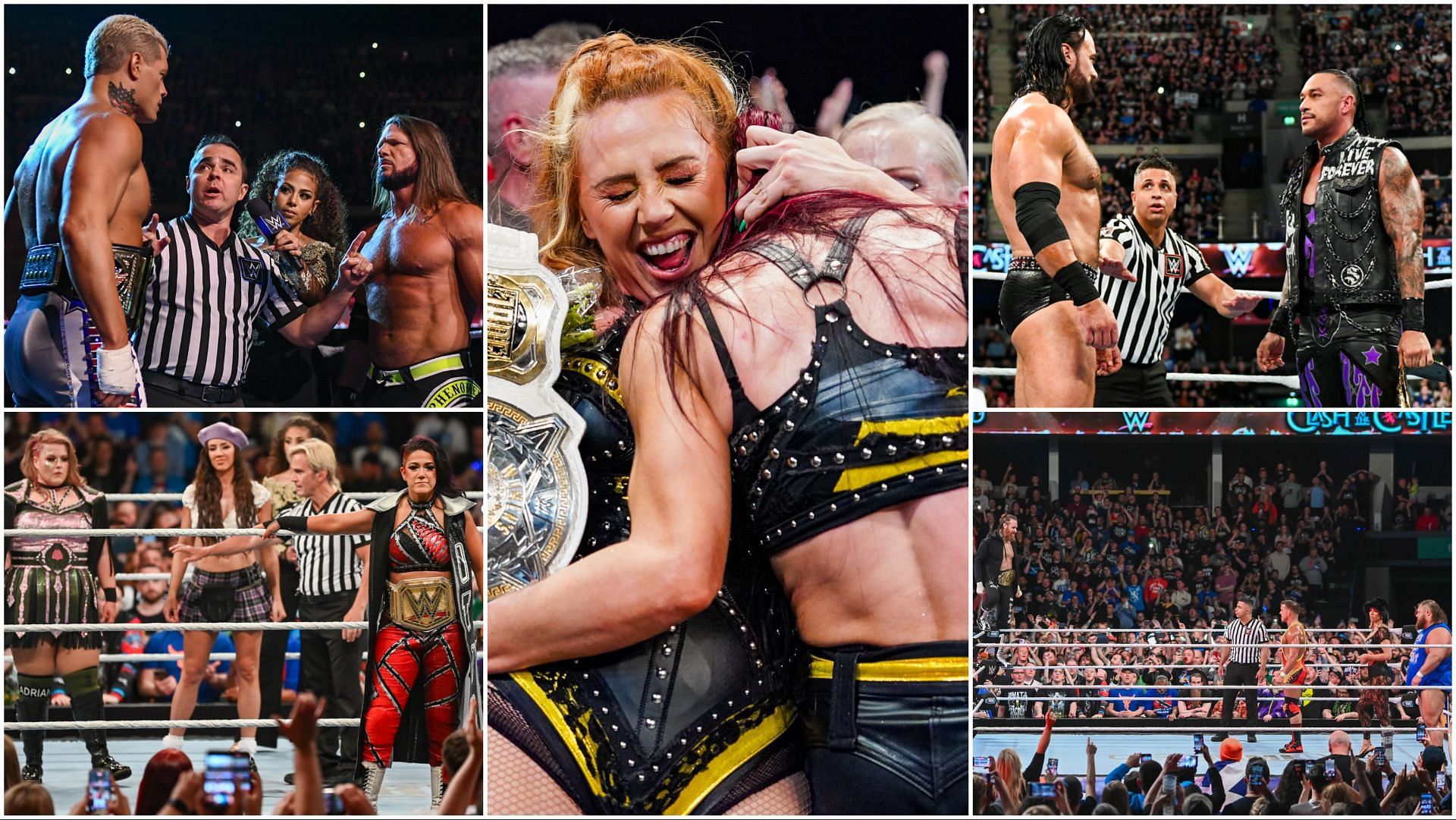 Highlights from the matches at WWE Clash at the Castle: Scotland 
