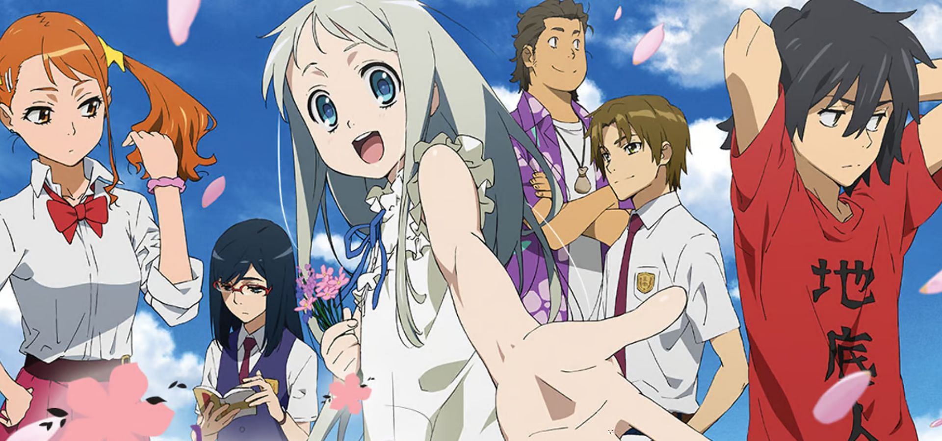 Anohana: &rdquo;The Flower We Saw That Day (Image via A-1 Pictures)