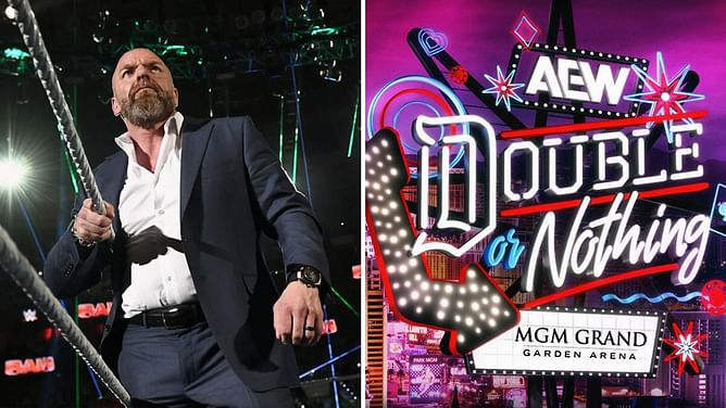 Top AEW star confirms he paid tribute to Triple H at Double or Nothing 2024