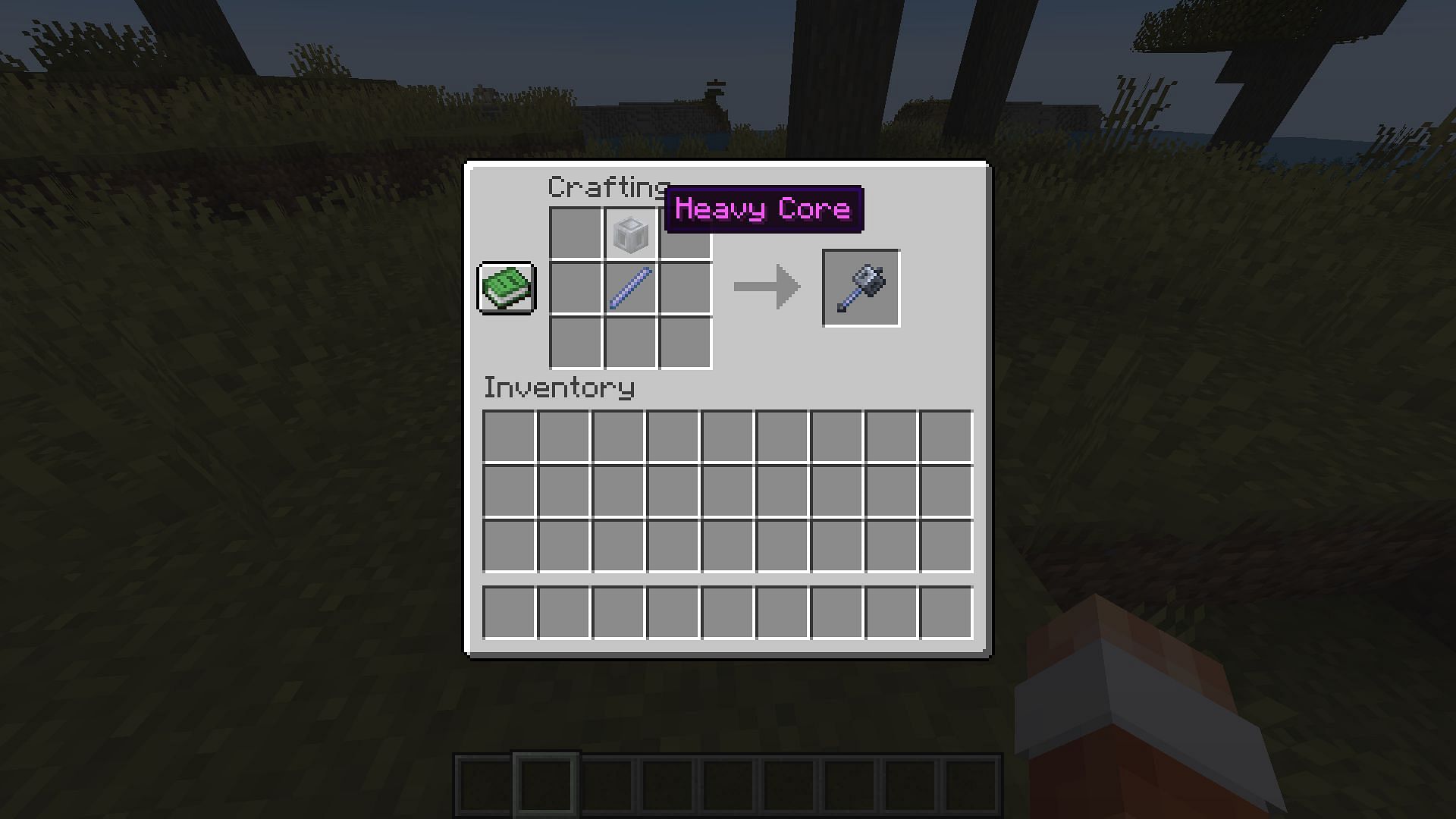 The heavy core only has two presumptive uses in Minecraft 1.21 (Image via Mojang)