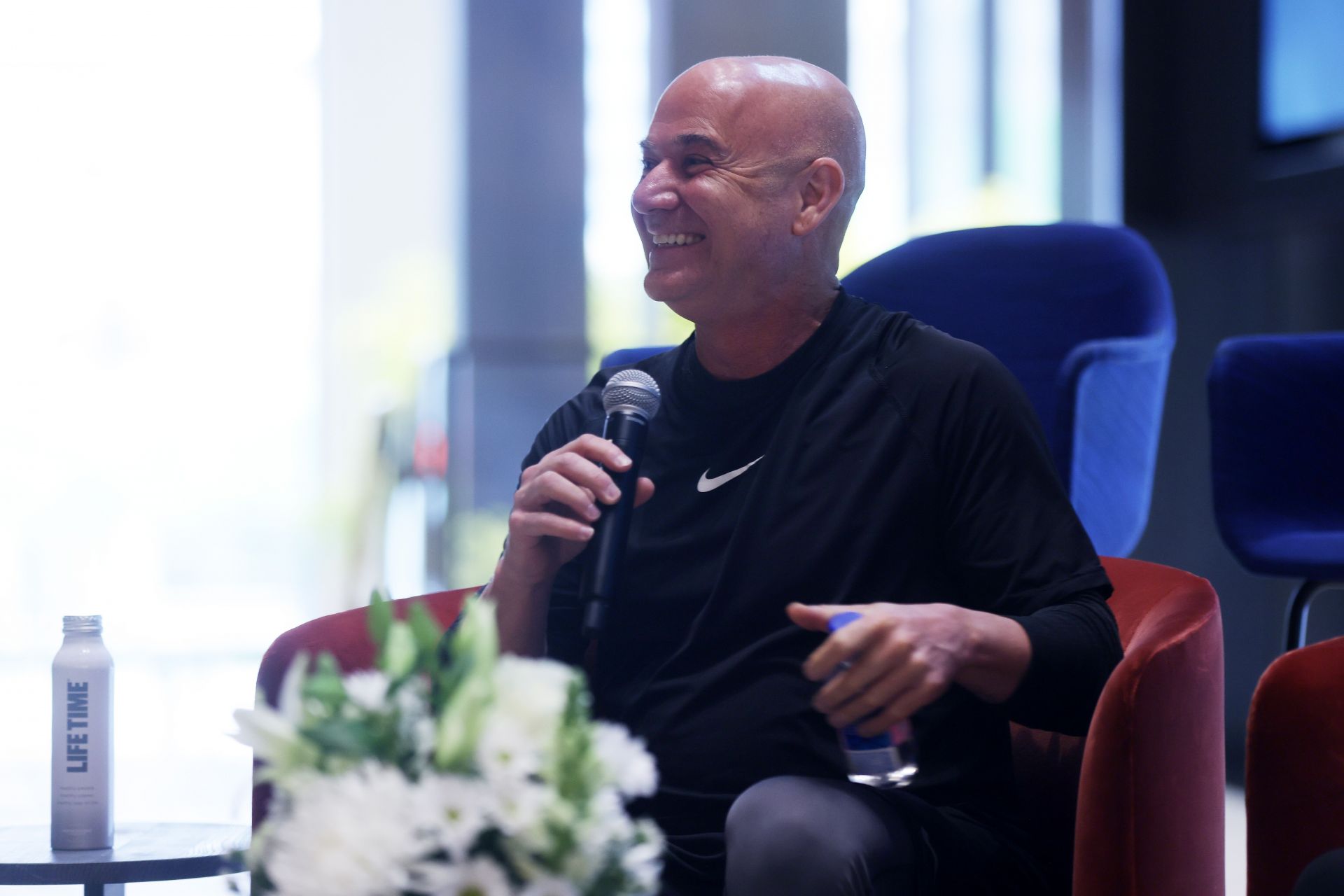 Andre Agassi Plays Pickleball With World&#039;s Top Pros at Life Time PENN 1