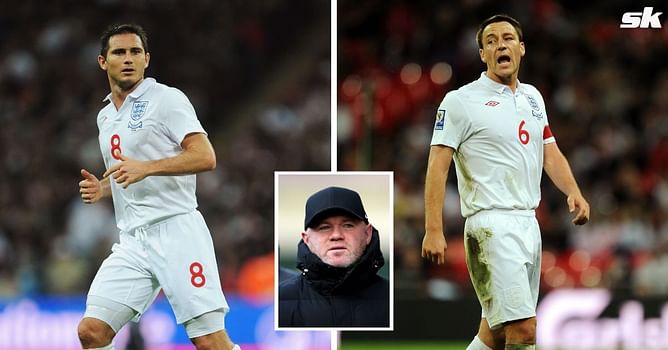 “He’d massage them until they fell asleep” - Rooney says Chelsea duo John Terry and Frank Lampard were always tucked into bed by England masseuse