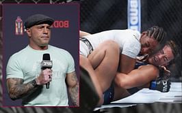 Joe Rogan accuses Joselyne Edwards of "deliberate" illegal headbutt as grudge match with Ailin Perez gets paused