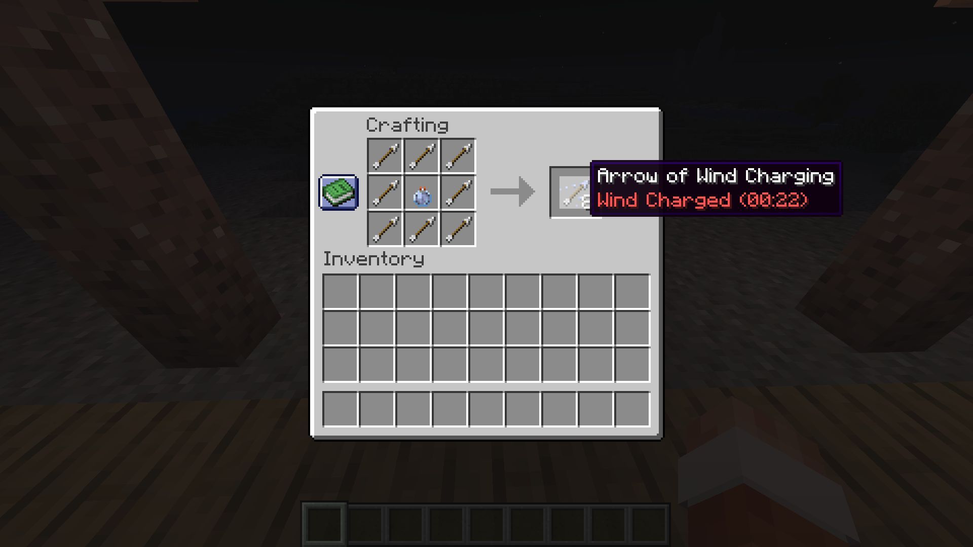 Arrows of Wind Charging should prove to be useful in Minecraft 1.21&#039;s combat (Image via Mojang)