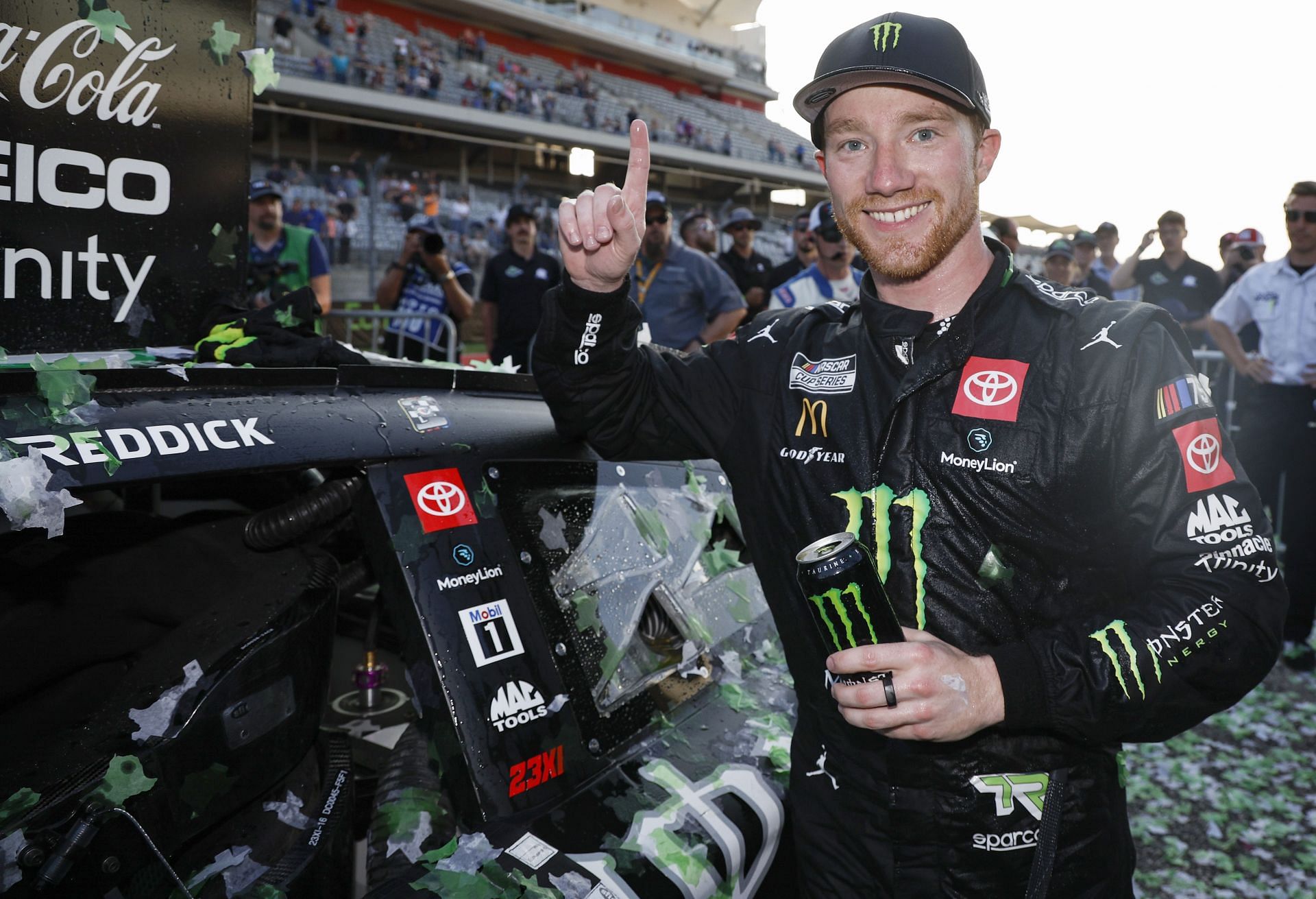 23XI Racing driver Tyler Reddick (Image: Getty)