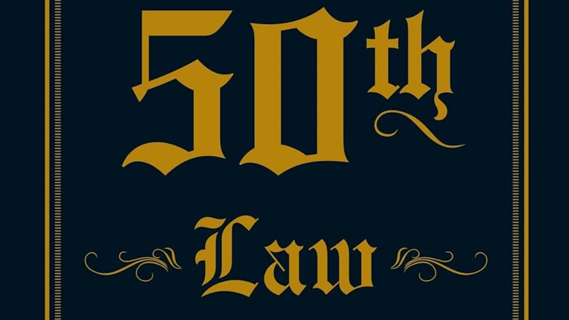 The cover art for 50 Cent&#039;s book titled &quot;The 50th Law&quot; (Image via Amazon)