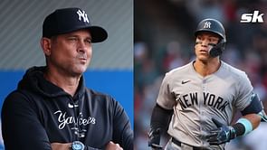 Aaron Boone opens up on Aaron Judge playing his first away series against the Giants