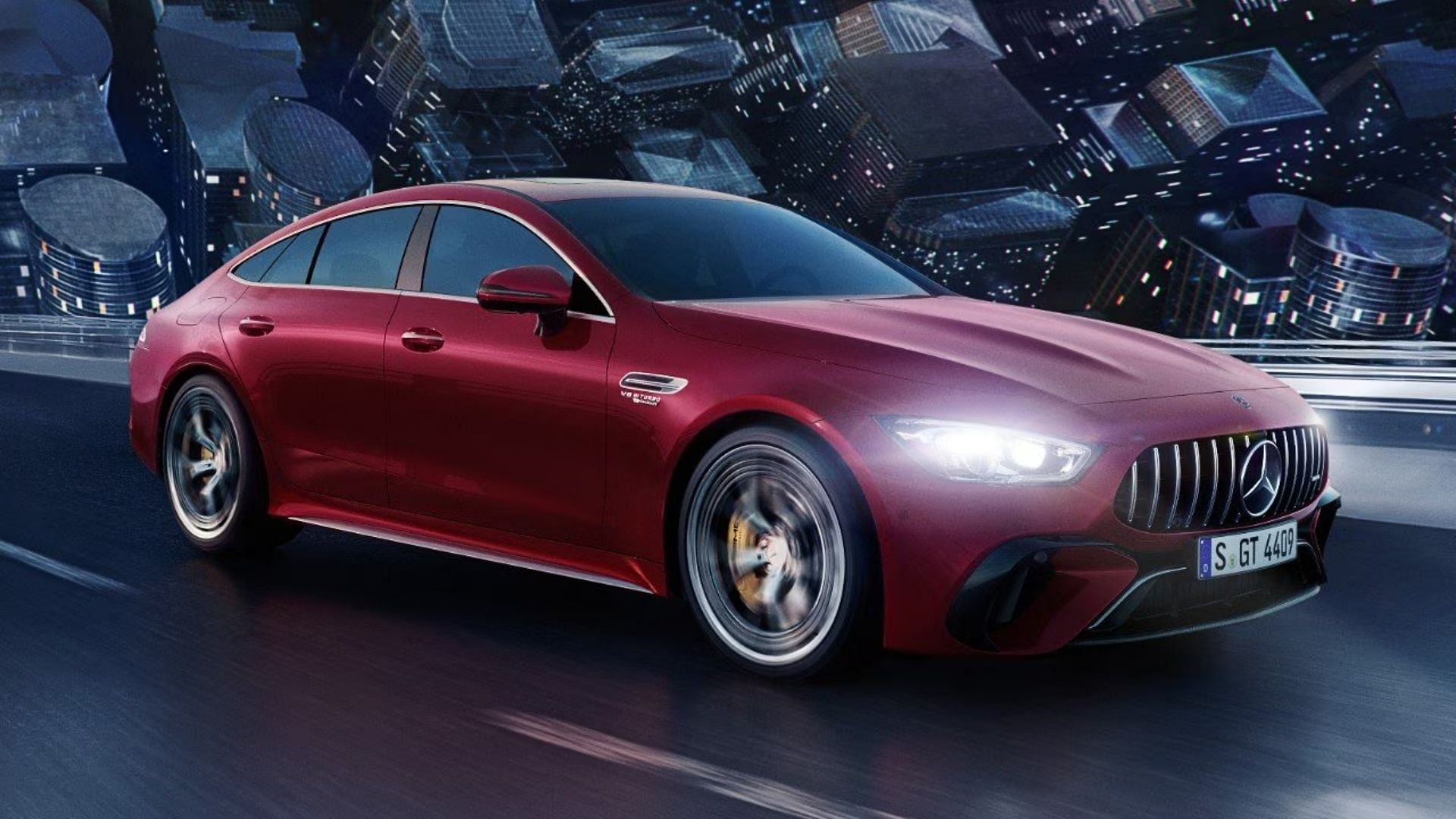 The AMG GT 63 SE could be as a popular four-door car in GTA 6 if added (Image via mercedes-benz.co.in)