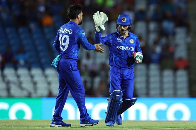 “Only guy who put us in the semifinal was Brian Lara” – Rashid Khan as Afghanistan beat Bangladesh to reach 2024 T20 World Cup semifinals