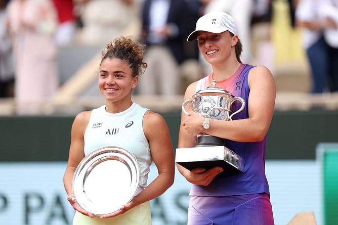 "I'm really proud of myself anyway" - Jasmine Paolini shrugs off French Open final defeat to Iga Swiatek after memorable run in Paris