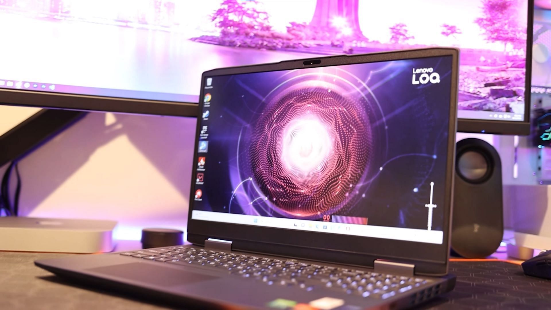 Picture of the Lenovo LOQ gaming laptop