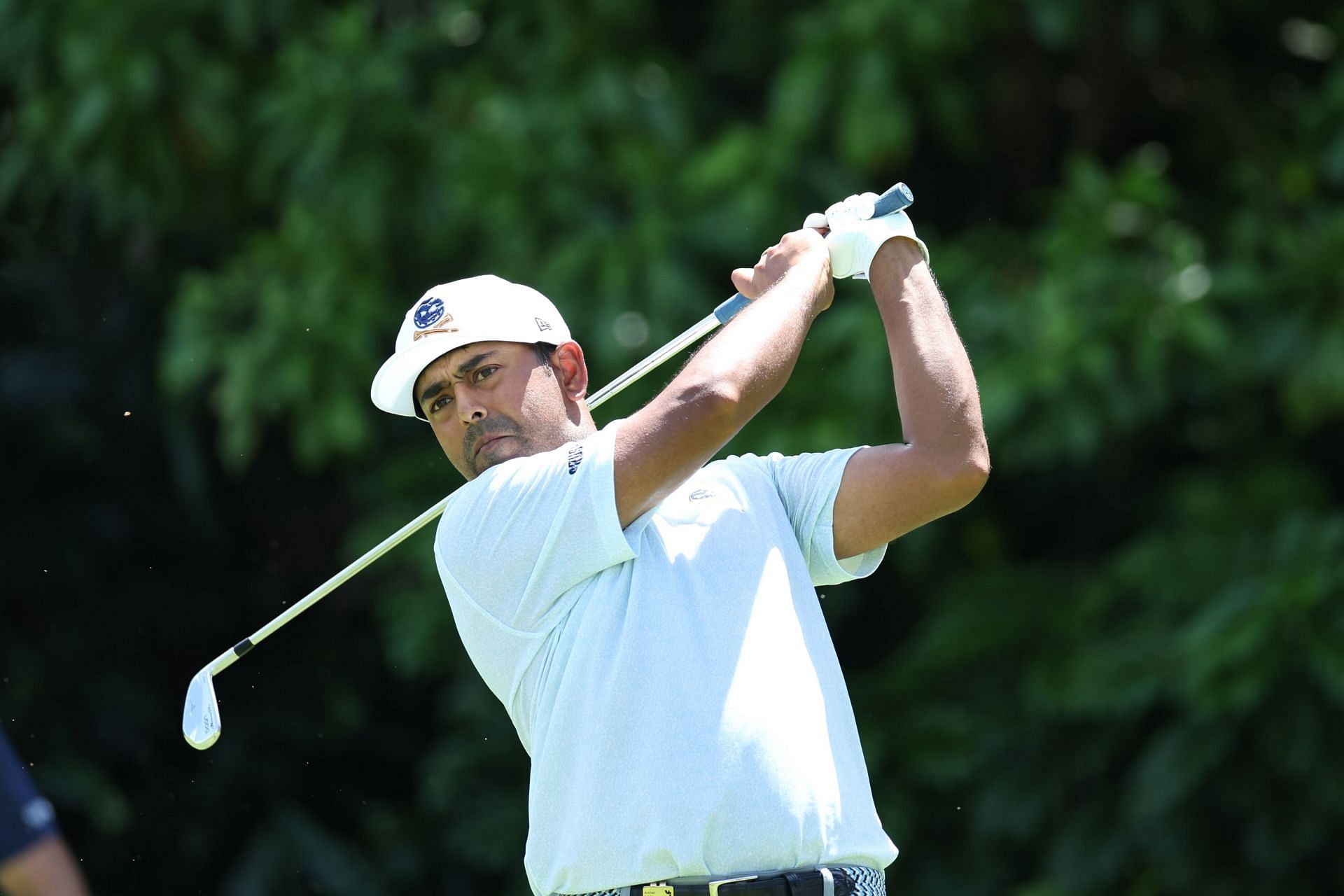 Anirban Lahiri during the LIV Golf Singapore - Day One