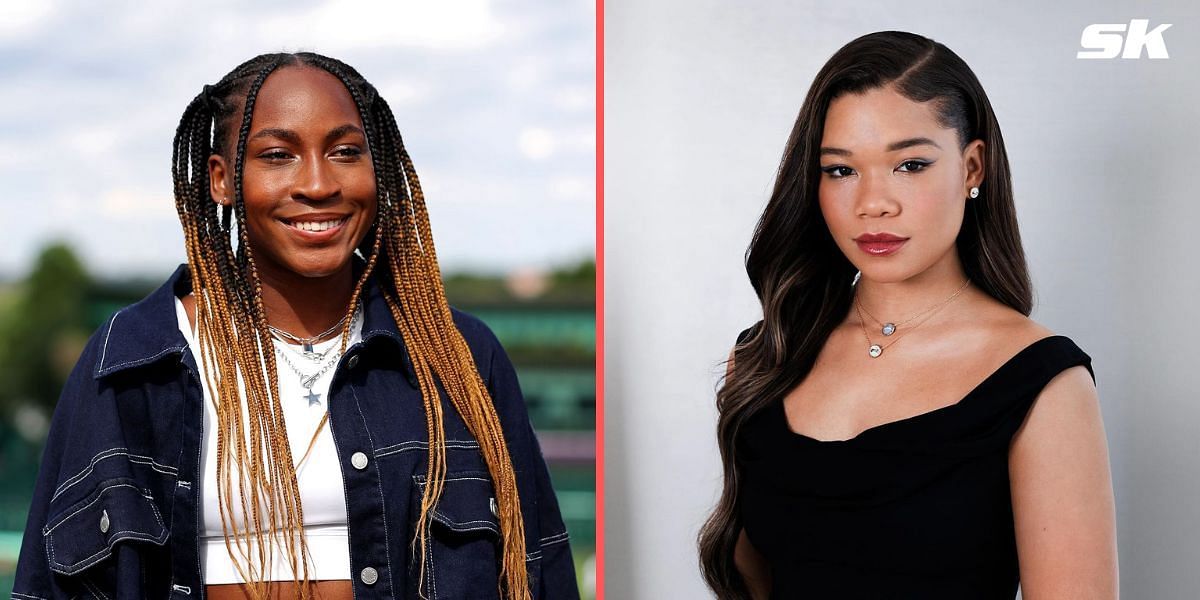 Coco Gauff (L) and Storm Reid (R) (Source: Getty Images; Instagram)