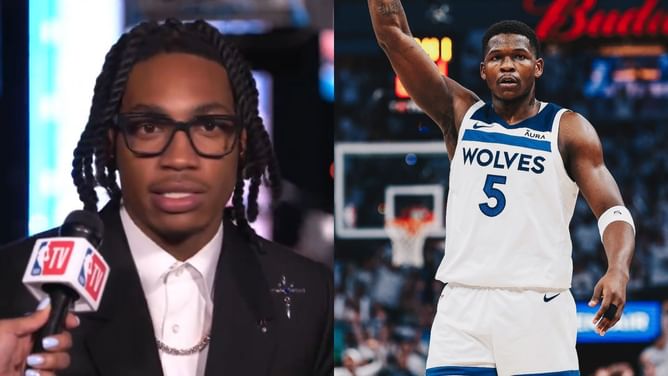 "They just need one more piece": Rob Dillingham opens up about joining Anthony Edwards and Timberwolves following trade from Spurs