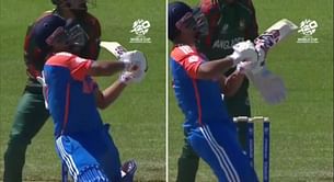 [Watch] Rishabh Pant's reverse sweep 6 off Shakib Al Hasan in IND vs BAN T20 World Cup warmup match