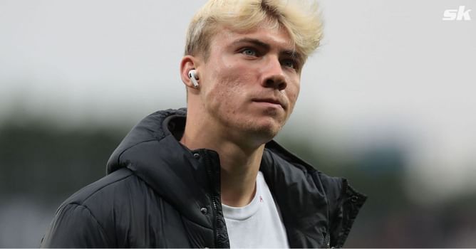 Denmark boss responds when asked about Manchester United star Rasmus Hojlund's recent lack of goals ahead of Euro 2024