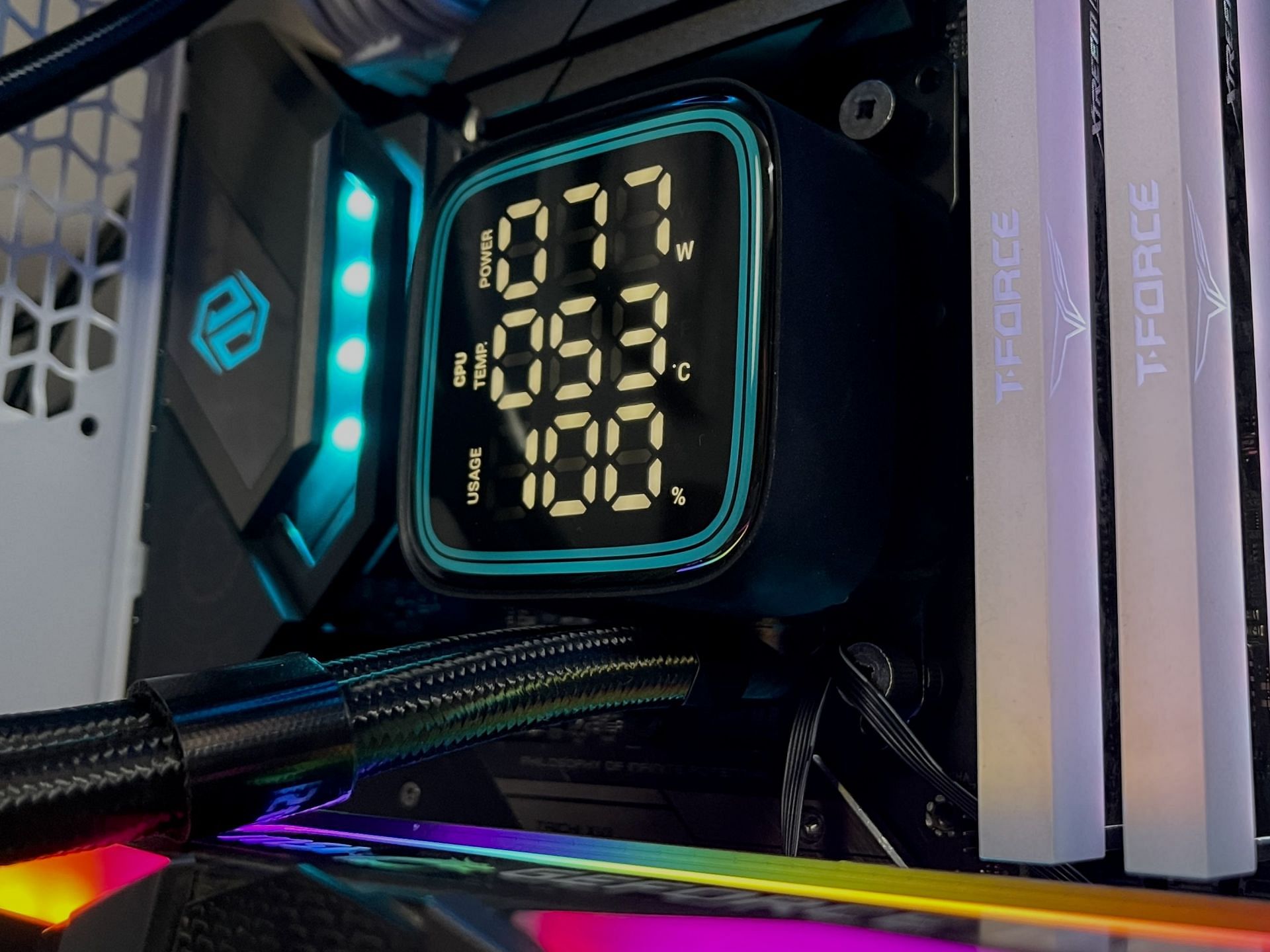 Closer look at the CPU Blockhead of the Deepcool LD360 (Image via Sportskeeda)