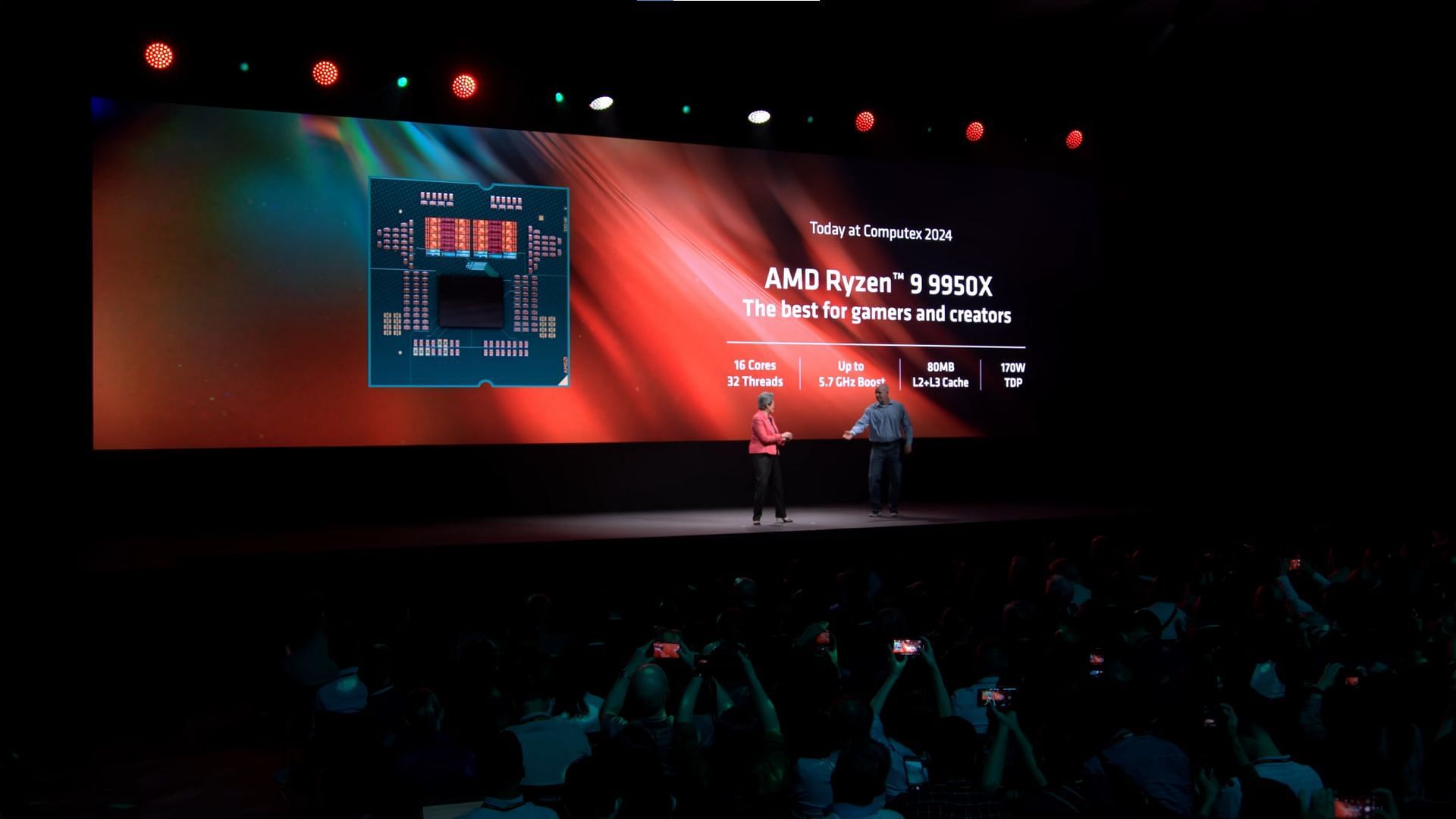 AMD Ryzen 9950X based on Zen 5 architecture (Image via AMD)