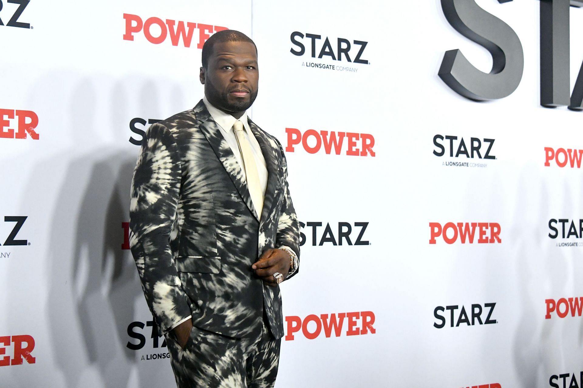 50 Cent opened up about his relationship with Perry (Image via Getty)