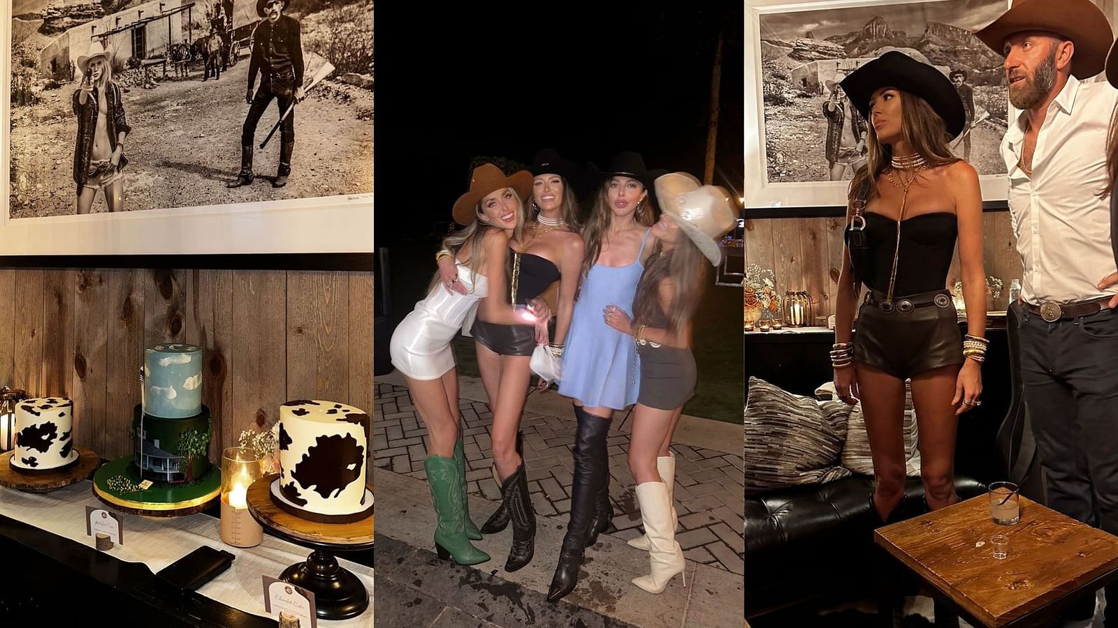 In Pics: Dustin Johnson And Wife Paulina Gretzky Stuns In Cowboy Style 