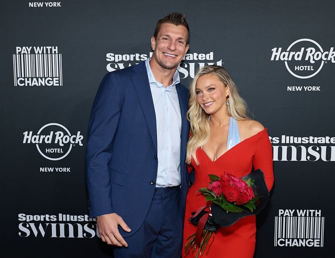 IN PHOTOS: Rob Gronkowski's girlfriend Camille Kostek recaps glamorous Maxim Cover Party appearance