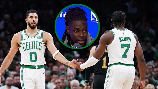 Jrue Holiday explains how he is different from superstar teammates Jayson Tatum and Jaylen Brown - "I'm a utility guy"