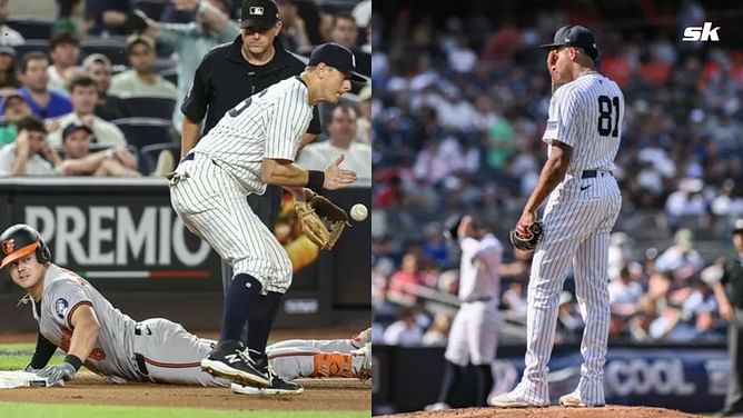 “Proof that ERA don’t matter”; “He was showing signs” - MLB fans react as Orioles rout Luis Gil in miserable Yankees loss