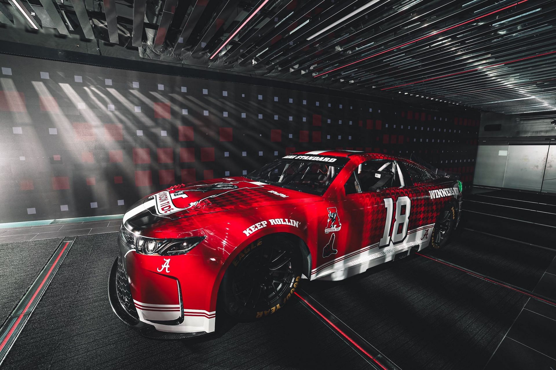  Alabama themed supercar in collaboration with NASCAR turns heads for its cool designs