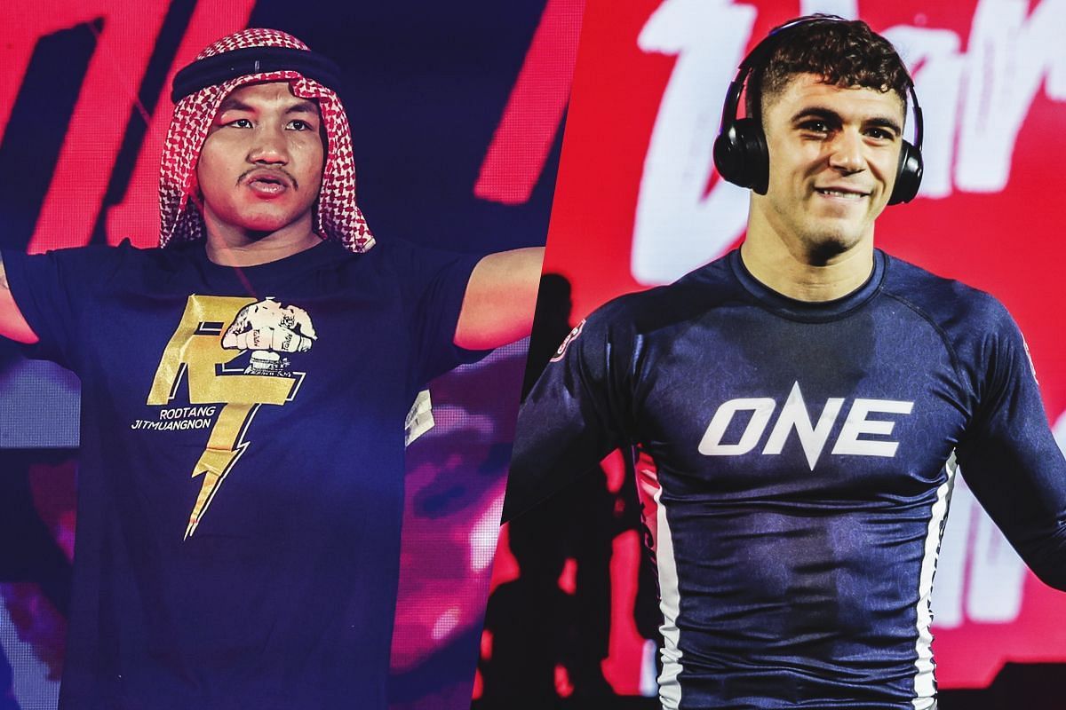 Rodtang (left) and Mikey Musumeci (right). [Photos via: ONE Championship]