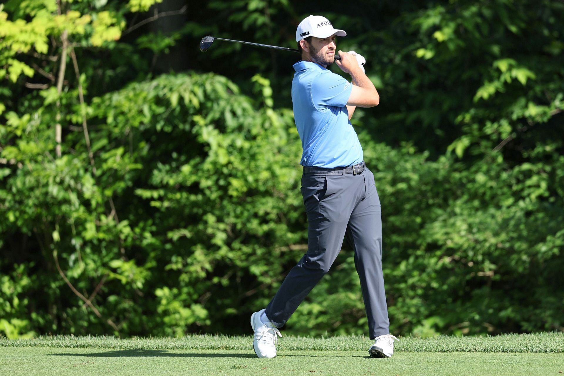 Patrick Cantlay during the Memorial Tournament, Round Two