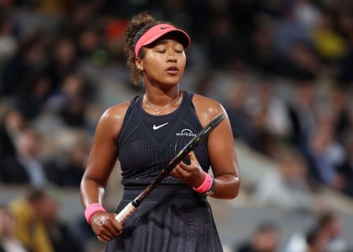 Naomi Osaka at the 2024 French Open