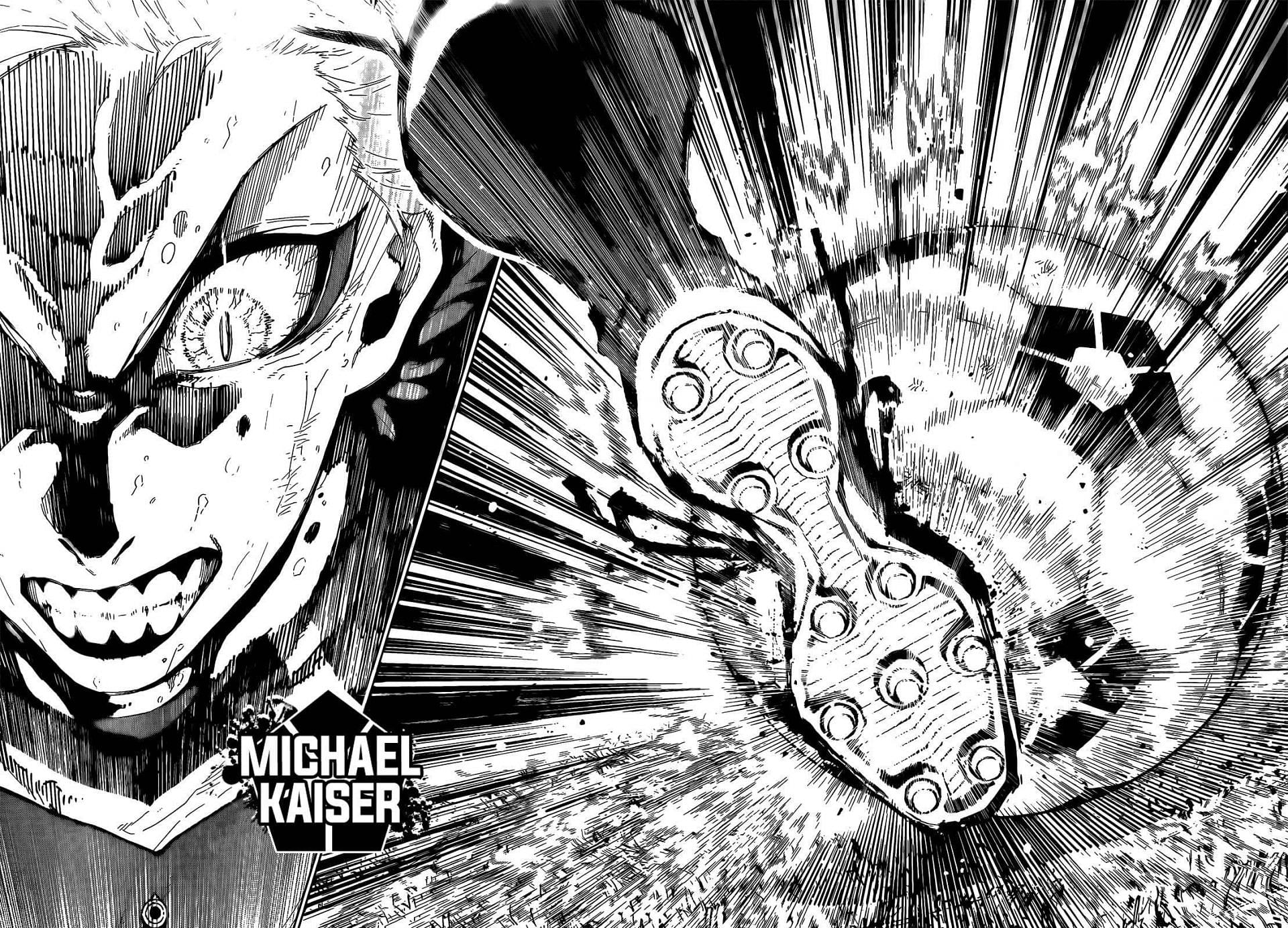 Michael Kaiser as seen in the Blue Lock manga (Image via Kodansha)