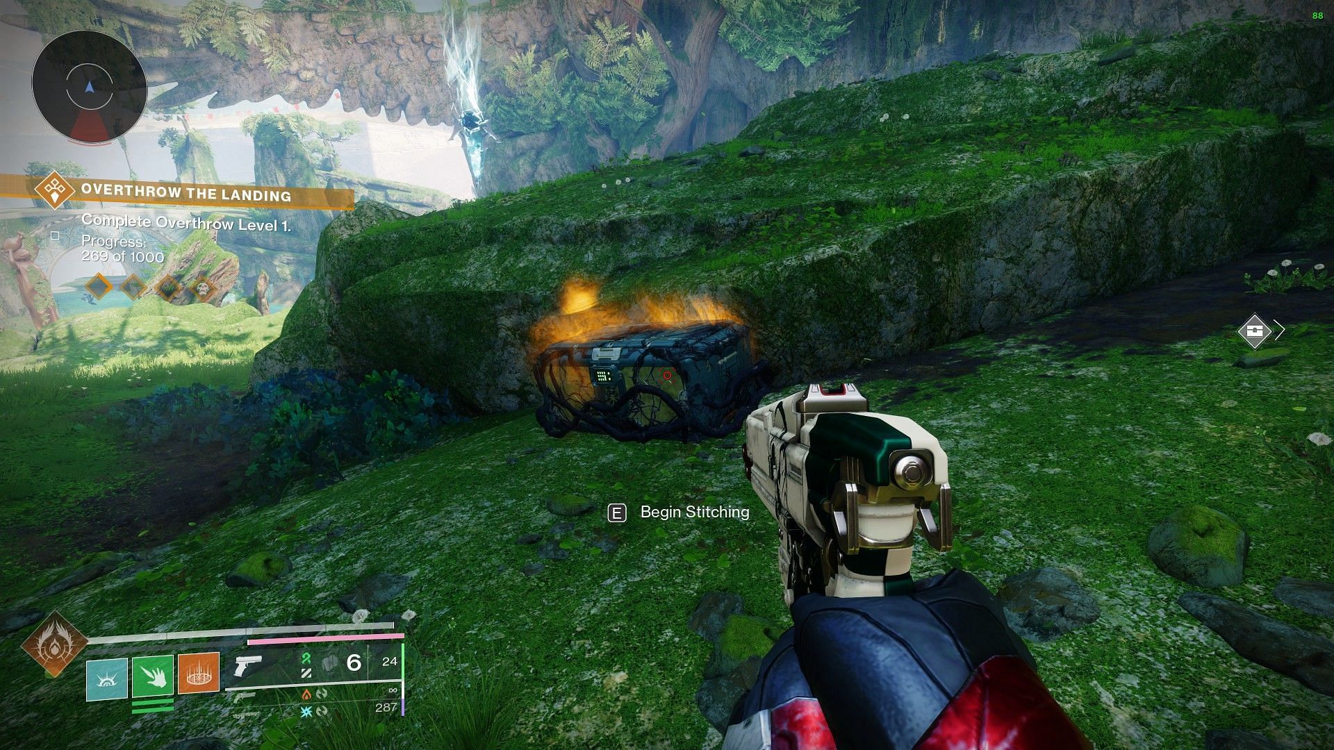 One of the puzzles for Prismatic Fragment (Image via Bungie)