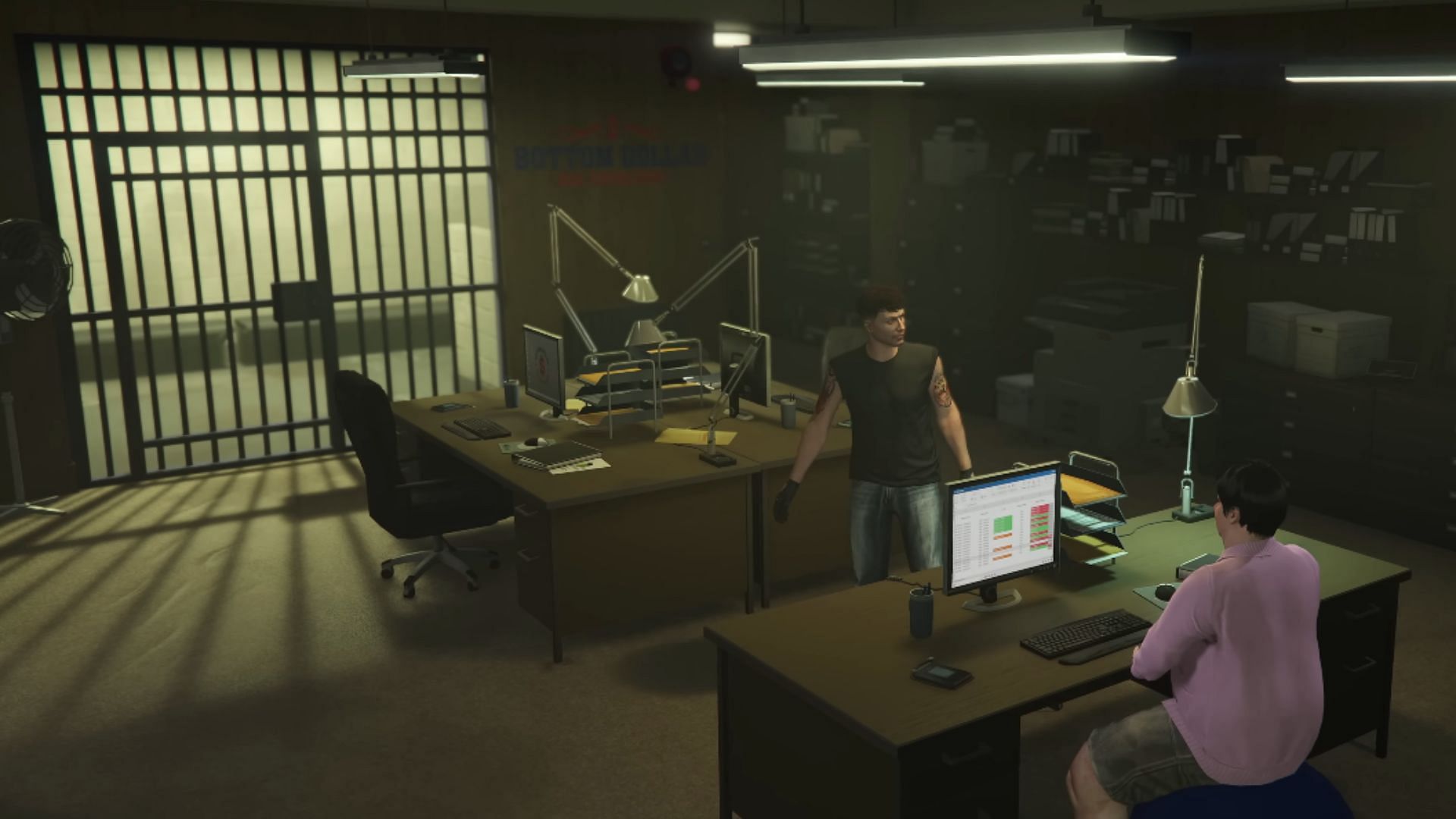 Here&#039;s a look inside the new business (Image via Rockstar Games)
